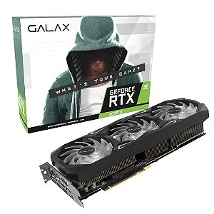 Placa de vídeo Galax GeForce RTX 3070 Ti SG 1-Click 8GB GDDR6X 256BITS 37ISM6MD4BSG