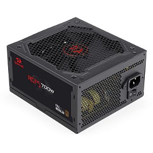 Fonte 750w Full Modular 80 Plus Gold Redragon-RGPS-750W