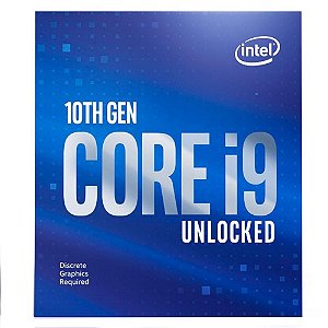 Processador Intel Core i9-10900KF, Cache 20MB, 3.7GHz (5.3GHz Max Turbo), LGA 1200 - BX8070110900KF