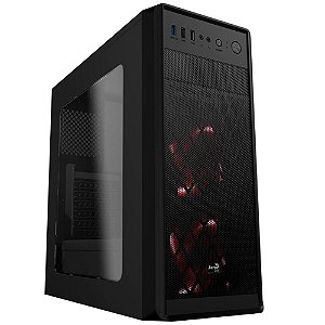 Gabinete Gamer Mid Tower SI-5100, Aerocool, Preto - EN58348