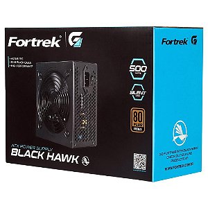 GAMEMAX Fonte Gamer GP650 80 Plus Bronze PFC Ativo Preta 650W, PRETO