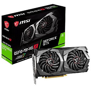 PLACA DE VÍDEO MSI NVIDIA GEFORCE GTX 1650 D6 GAMING X OCV1 EDITION, 4GB, GDDR6