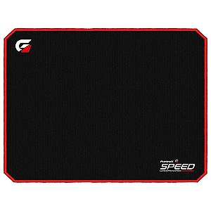 Mousepad Gamer Fortrek MPG102, Grande (440x350mm), Speed, Vermelho - 72696