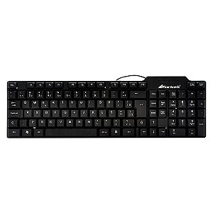 Teclado Fortrek SKL-106 Standard, USB, Preto