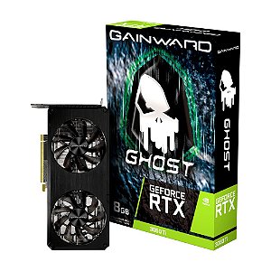 Placa de Vídeo Gainward NVIDIA GeForce RTX 3060 TI Ghost, 8GB GDDR6 - NE6306T019P2-190AB
