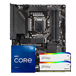 Kit Upgrade Líder, Intel Core I9 11900, Z590 Ddr4, 2x8gb 3200mhz, S/ Cooler