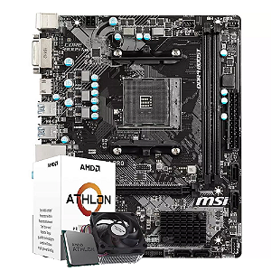 Kit Upgrade Líder, AMD Athlon 3000G, A320M DDR4