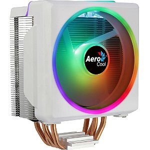 Cooler Para Processador AEROCOOL Cylon 4F, ARGB, Branco