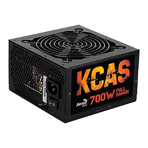 FONTE AEROCOOL KCAS FULL RANGE, 700W, 80 PLUS BRONZE , KCAS-700W