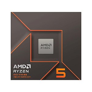 Processador AMD Ryzen 5 8600G, 4.3 GHz (5.0GHz Max Turbo), Cachê 6MB, 6 Núcleos, 12 Threads, AM5, Vídeo Integrado