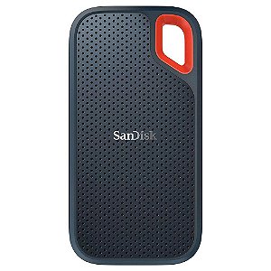 SSD Externo Portátil SanDisk Extreme, 1TB, USB 3.1, Leitura: 1050 MB/s e Gravação: 1000 MB/s, Preto