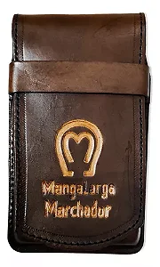 Capa de Couro Para Celular Rebaixada