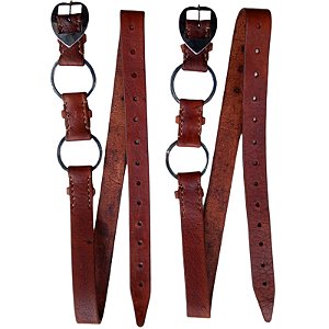 Loro de couro argolado nº35