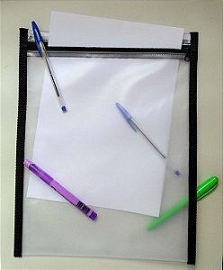 Kit Pasta Semitransparente 28 X 34(10 Peças),malotes,contab.