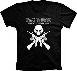 camisa infantil iron maiden