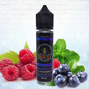 Ice Framberry - 60ml - E-liquid de Framboesa, Blueberry e Menta
