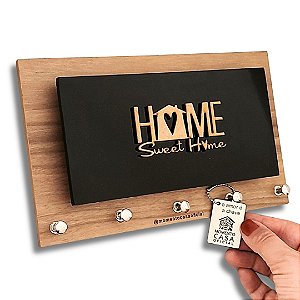 Porta Chaves Momento Casa Home Sweet Home 245 25x15x3cm