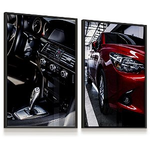 Quadro Estética Automotiva Carro Lava Rápido Carro Luxo