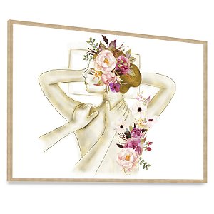 Quadro Decorativo Massagista Spa Beauty Massagem Salão Clínica