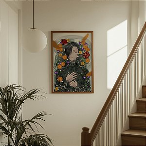 Quadro Decorativo Jujutsu Kaisen Suguru Geto Anime Mangá