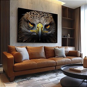 Quadro Decorativo Águia Força Coragem Animal Natureza