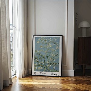 Quadro Decorativo Amendoeira Vincent Van Gogh Pintura Arte