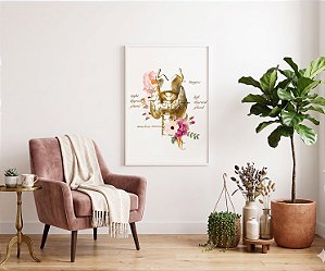 Quadro Decorativo Glândula Tireóide Endocrinologista Medicina Consultório