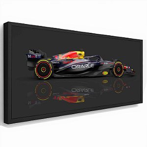Quadro Decorativo 103x53 Carro Corrida Red Bull Rb 19 Fórmula 01