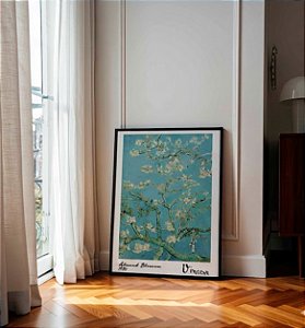 Quadro Decorativo Amendoeira Vincent Van Gogh Pintura Arte
