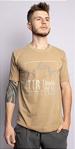 Camiseta Estonada TTR Montanha - Bege