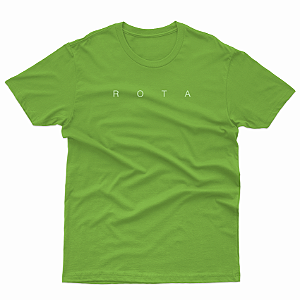 CAMISETA INFANTO JUVENIL MAÇÃ VERDE ROTA