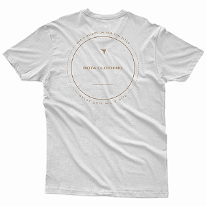 CAMISETA INFANTO JUVENIL BRANCA VIVA O MELHOR DA VIDA