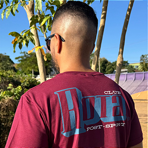 T-SHIRT ADULTO VINHO ROTA POST SPORT