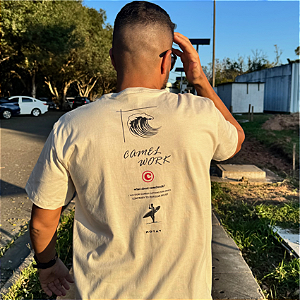 T-SHIRT ADULTO OFF WHITE CAMES WORK