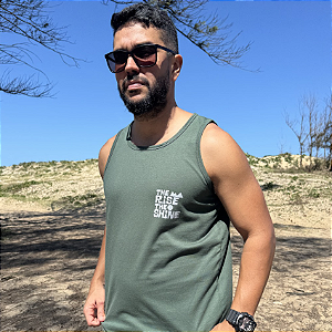 REGATA ADULTO VERDE MILITAR THE RISE, THE SHINE - TANK TOP