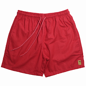 SHORT LINHO INFANTO JUVENIL VERMELHO