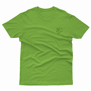 T-SHIRT ADULTO MAÇÃ VERDE SIGO BEM