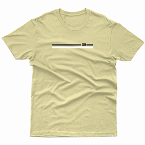 T-SHIRT ADULTO BEGE FAIXA