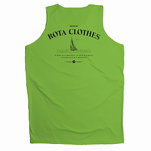 REGATA ADULTO MAÇÃ VERDE VELEIRO - TANK TOP