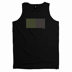 REGATA ADULTO PRETA RETÂNGULO - TANK TOP