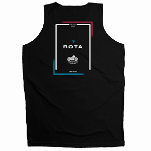 REGATA ADULTO PRETA MOTO - TANK TOP
