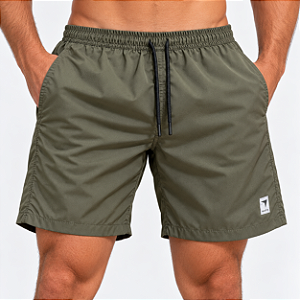 SHORT DÁGUA FLEX - LISO VERDE