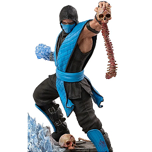 Estátua Shao Kahn Deluxe Scale 1:10 Mortal Kombat Iron Studios Figure -  Laventy