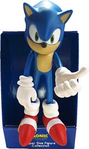 Boneco Action Figure Super Sonic 23cm Sonic - Casa & Vídeo