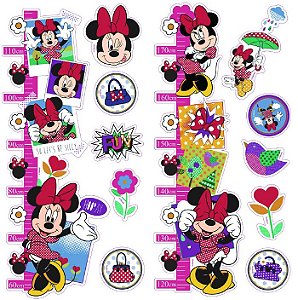 Adesivo De Altura Métrica Minnie: Disney - MKP
