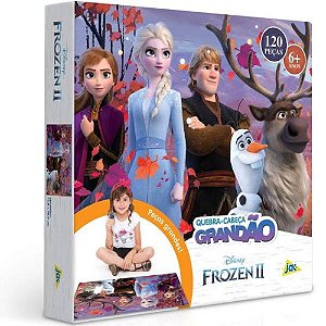 Quebra-Cabeça - 150 Peças - Disney - Frozen