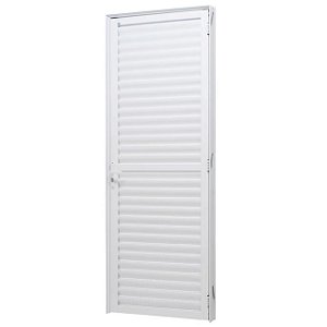 Porta palheta alumínio branco com ventilação - jap caribe max