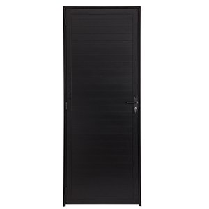 Porta lambril alumínio preto linha 25