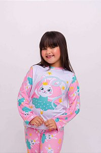 Pijama Coelhinha Bailarina Manga Longa