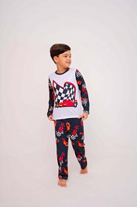 Pijama Fórmula 1 Manga Longa